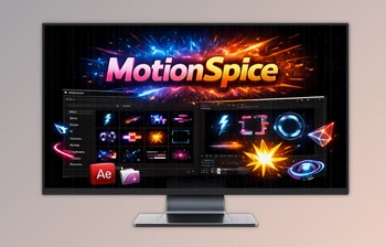 MotionSpice: motion asset <span class='badge badge-warning'>library</span> for AE by Aescripts (v2.0.3)